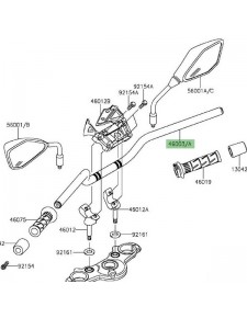 Guidon Kawasaki Er-6n (2012-2016) | Moto Shop 35