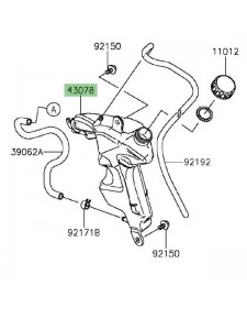 Vase d'expansion Kawasaki Er-6n (2012-2016)