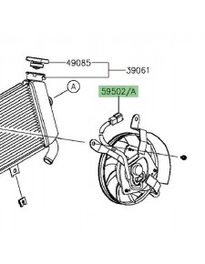 Ventilateur Kawasaki Er-6n (2012-2016)