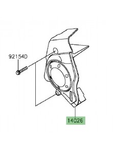 Carter pignon sortie de boîte Kawasaki 140260092 | Moto Shop 35