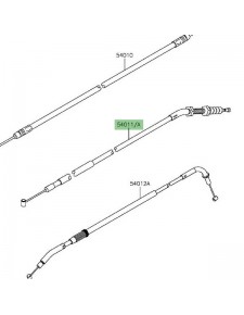 Câble d'embrayage Kawasaki Z800 (2013-2016) | Réf. 540110599