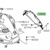 Cache latéral sous réservoir Kawasaki Z800 (2013-2016)