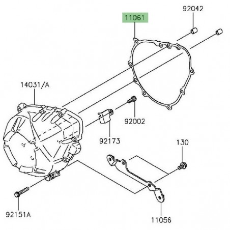 Joint carter d'alternateur Kawasaki Z800 (2013-2016) | Réf. 110610787