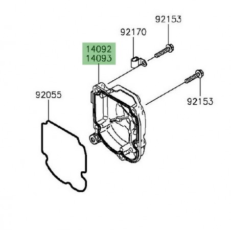 Carter d'allumage Kawasaki Z800 (2013-2016) | Réf. 140920950 ou 140930378