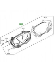 Ensemble compteur Kawasaki Z800 (2013-2016)