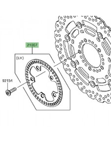 Cible ABS avant Kawasaki Z800 (2013-2016) | Réf. 210070581