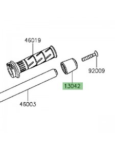 Embout de guidon Kawasaki Z800 (2013-2016) | Réf. 140421005