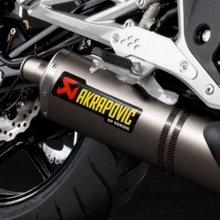 Échappement titane Akrapovic Slip-on Kawasaki Er-6n (2009-2011) | Réf. 258EXP0014