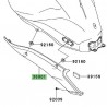 Cache latéral gauche sous réservoir Kawasaki Er-6n (2009-2011) | Réf. 360010143