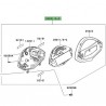 Ensemble compteur Kawasaki Er-6n ABS (2009-2011)