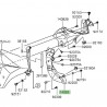 Cache latéral radiateur Kawasaki Z800 (2013-2016)