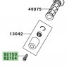 Vis fixation embout de guidon Kawasaki Er-6n (2009-2011)