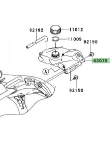 Vase d'expansion Kawasaki Er-6n (2009-2011)