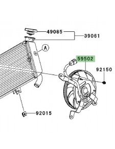 Ventilateur Kawasaki Er-6n (2009-2011)