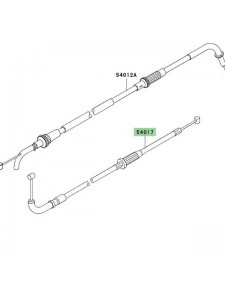 Câble starter Kawasaki Z750 (2006) | Moto Shop 35