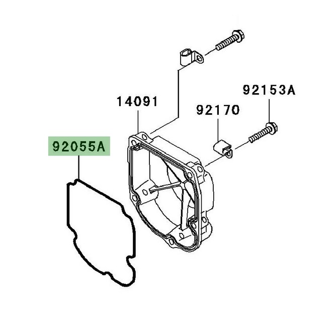 Joint carter d'allumage Kawasaki Z750 (2004-2006) | Réf. 920551570