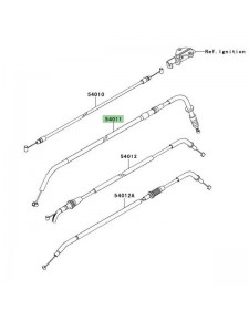 Câble d'embrayage Kawasaki Er-6n (2009-2011)