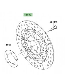 Disque de frein avant Kawasaki Z750 (2004-2006) | Réf. 410800045S6