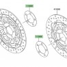 Joint disque de frein avant Kawasaki Z750 (2004-2006)