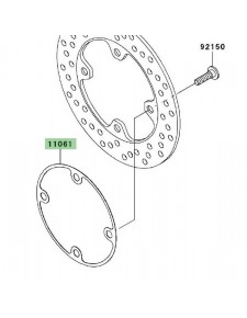 Joint disque de frein arrière Kawasaki Z750 (2004-2006)