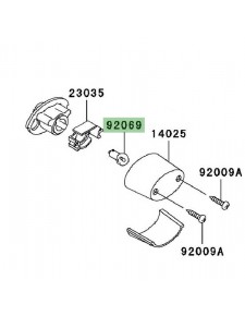 Ampoule éclairage de plaque Kawasaki Z750 (2004-2006)