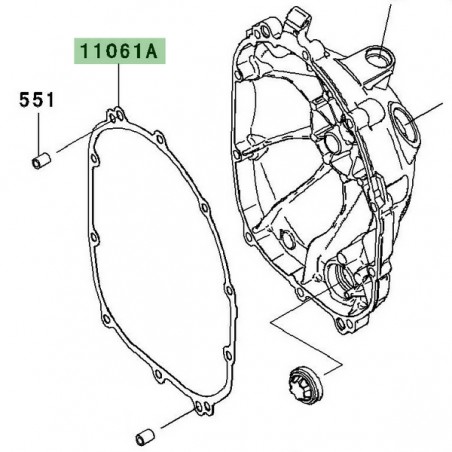 Joint carter d'embrayage Kawasaki z750 (2007-2012) | Réf. 110611166