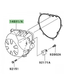 Carter d'alternateur Kawasaki Z750 (2007-2012) | Moto Shop 35