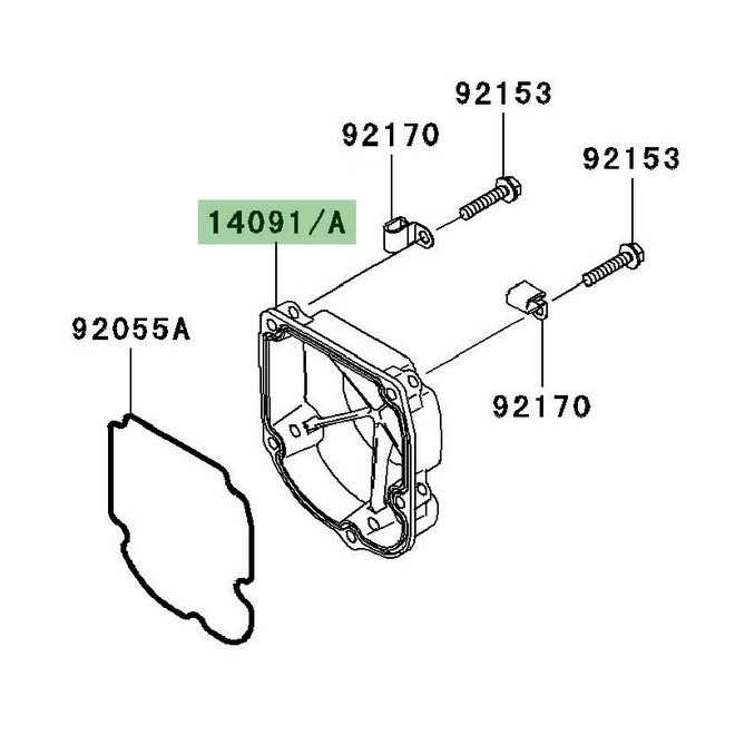 Carter d'allumage Kawasaki Z750 (2007-2012) | Moto Shop 35