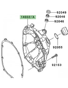 Carter d'embrayage Kawasaki Z750 (2007-2012) | Moto Shop 35