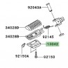 Masselotte repose-pieds Kawasaki Z750 (2007-2012)