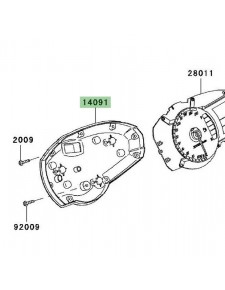 Dessous de compteur Kawasaki Z750 (2007-2012) | Réf. 140910711