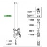 Tube de fourche Kawasaki Z750 ABS (2007-2012)