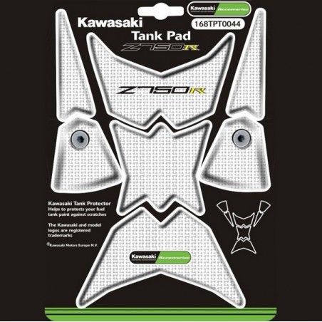 Protection de réservoir Kawasaki Z750R (2011-2012) | Réf. 168TPT0042