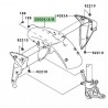 Garde-boue avant Kawasaki Z750R (2011-2012)