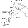 Flanc garde-boue avant Kawasaki Z750R (2011-2012)