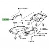 Partie "entre deux selles" Kawasaki Z750R (2011-2012)