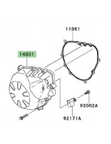 Carte d'alternateur Kawasaki Z50R (2011-2012) | Réf. 140310553