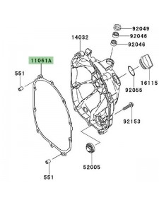 Joint carter d'embrayage Kawasaki Z750R (2011-2012) | Réf. 110611166