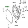 Joint carter d'embrayage Kawasaki Z750R (2011-2012) | Réf. 110611166