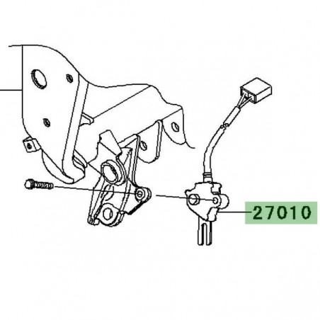 Contacteur de béquille Kawasaki Z750R (2011-2012) | Réf. 270100065