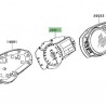Compteur seul Kawasaki Z750R (2011-2012)