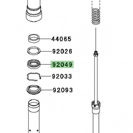 Joint spi de fourche Kawasaki Z750R (2011-2012) | Réf. 920490164