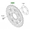 Disque de frein avant Kawasaki Z750R (2011-2012)