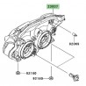 Optique avant Kawasaki Z750R (2011-2012)