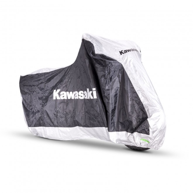 Housse de protection extérieur Kawasaki (taille L) | Moto Shop 35