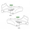 Autocollant "Kawasaki" tête de fourche Kawasaki Versys 650 (2008-2009) | Moto Shop 35