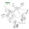 Garde-boue avant Kawasaki Versys 650 (2007-2009)