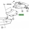 "Centre" coque arrière Kawasaki Versys 650 (2007-2009)