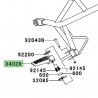 Repose-pieds arrière Kawasaki Versys 650 (2007-2009)