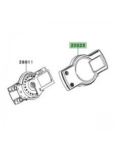 Dessus de compteur Kawasaki Versys 650 (2007-2009)